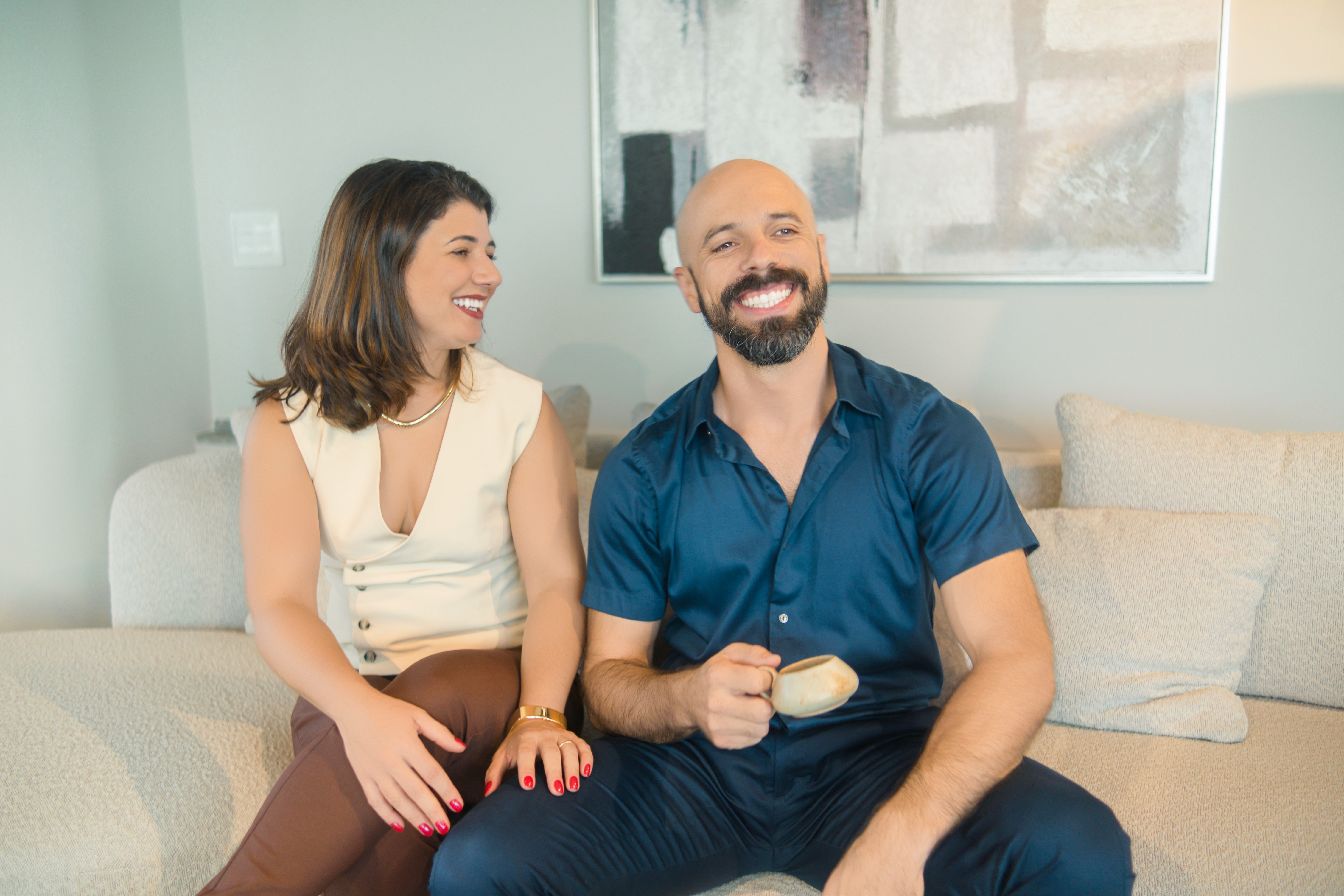 Priscila Duelli e Christiano Miranda, fundadores da Criativa
